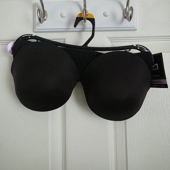 Maidenform Strapless Dreamwire Bra with Removable Straps Black 34D - Picture 1 of 5